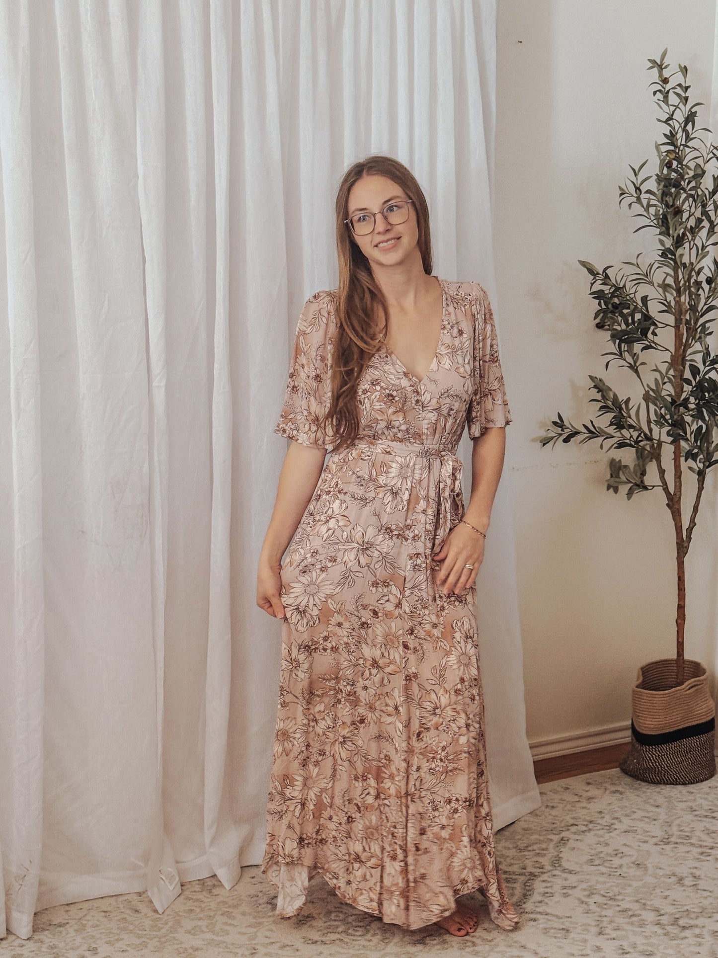 The Rosalie Floral Maxi Dress