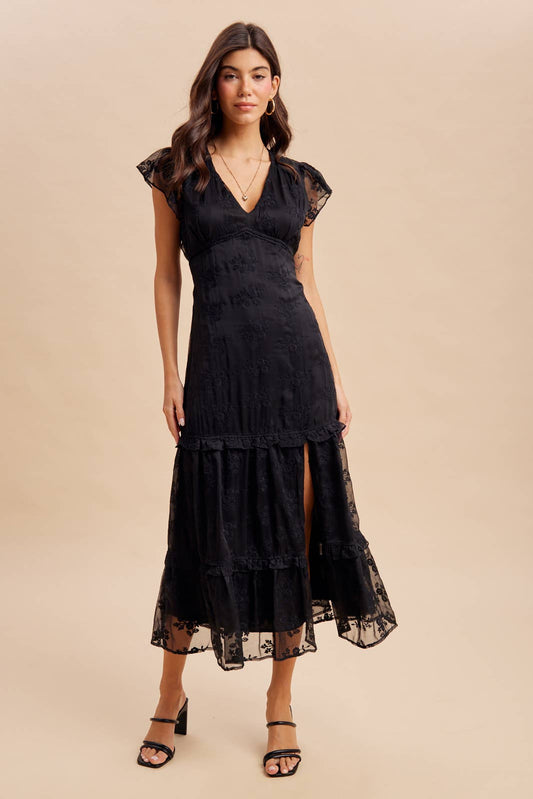 The Midnight Lace Romance Dress