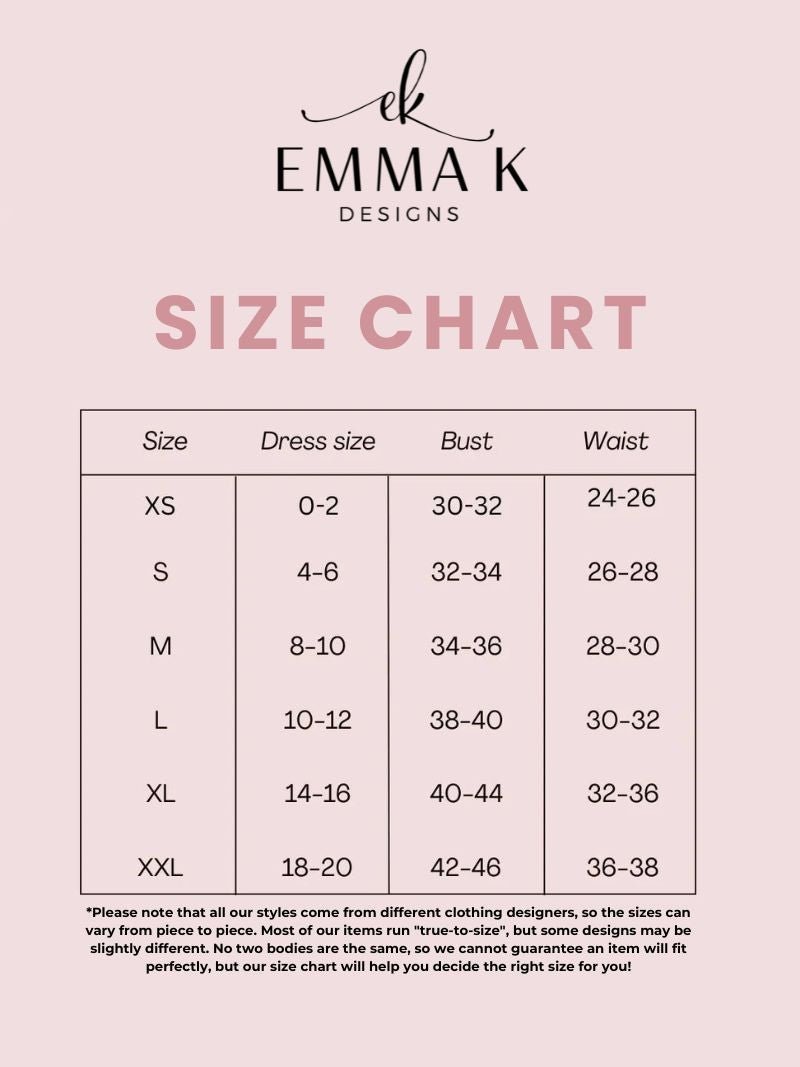 Ellis Maxi Dress - Emma K Designs