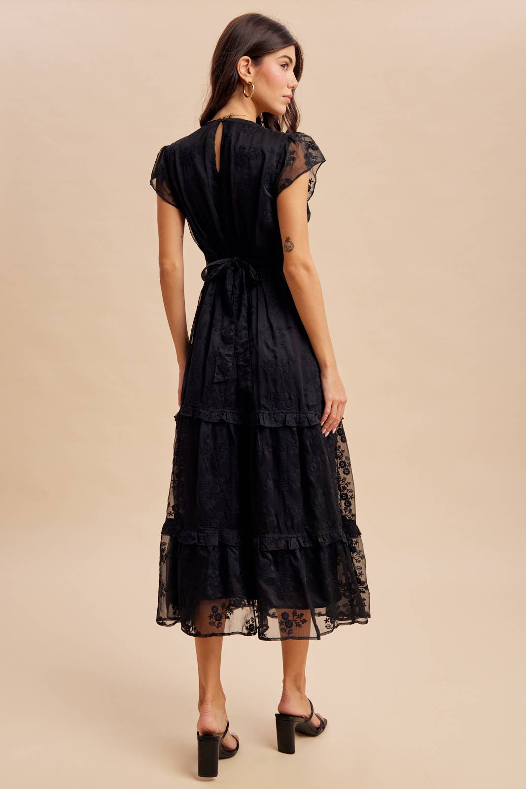 The Midnight Lace Romance Dress
