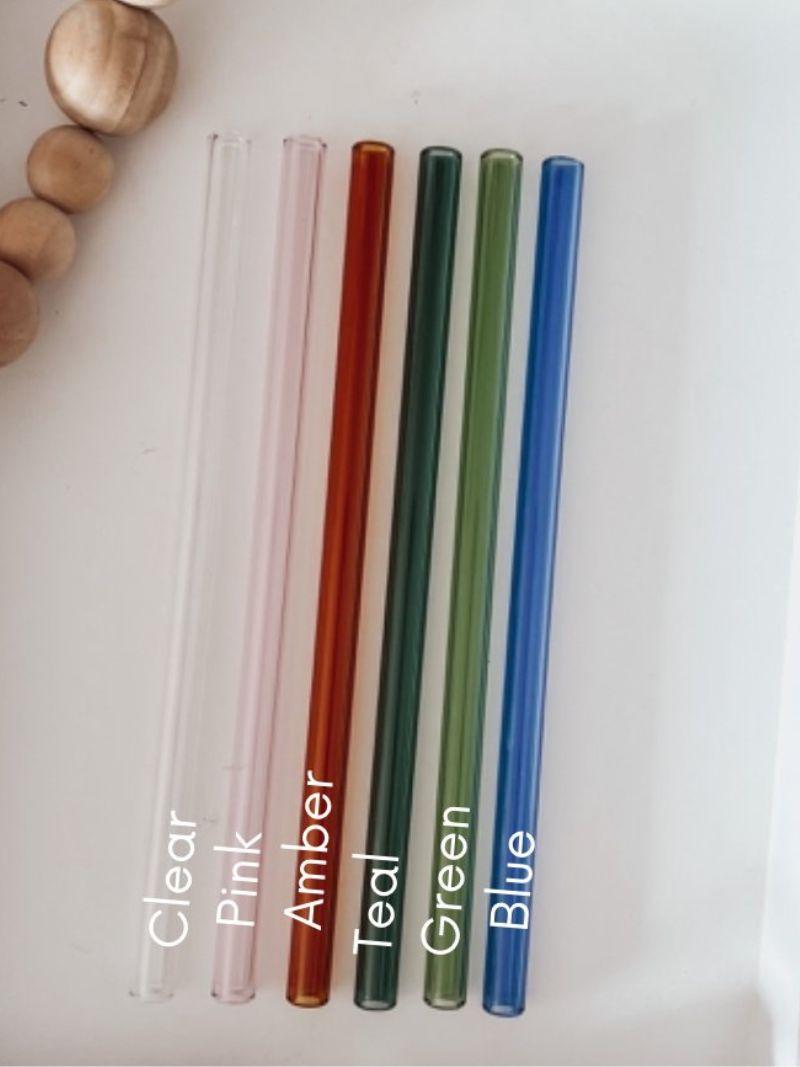 Glass Straw Straight - Emma K Designs