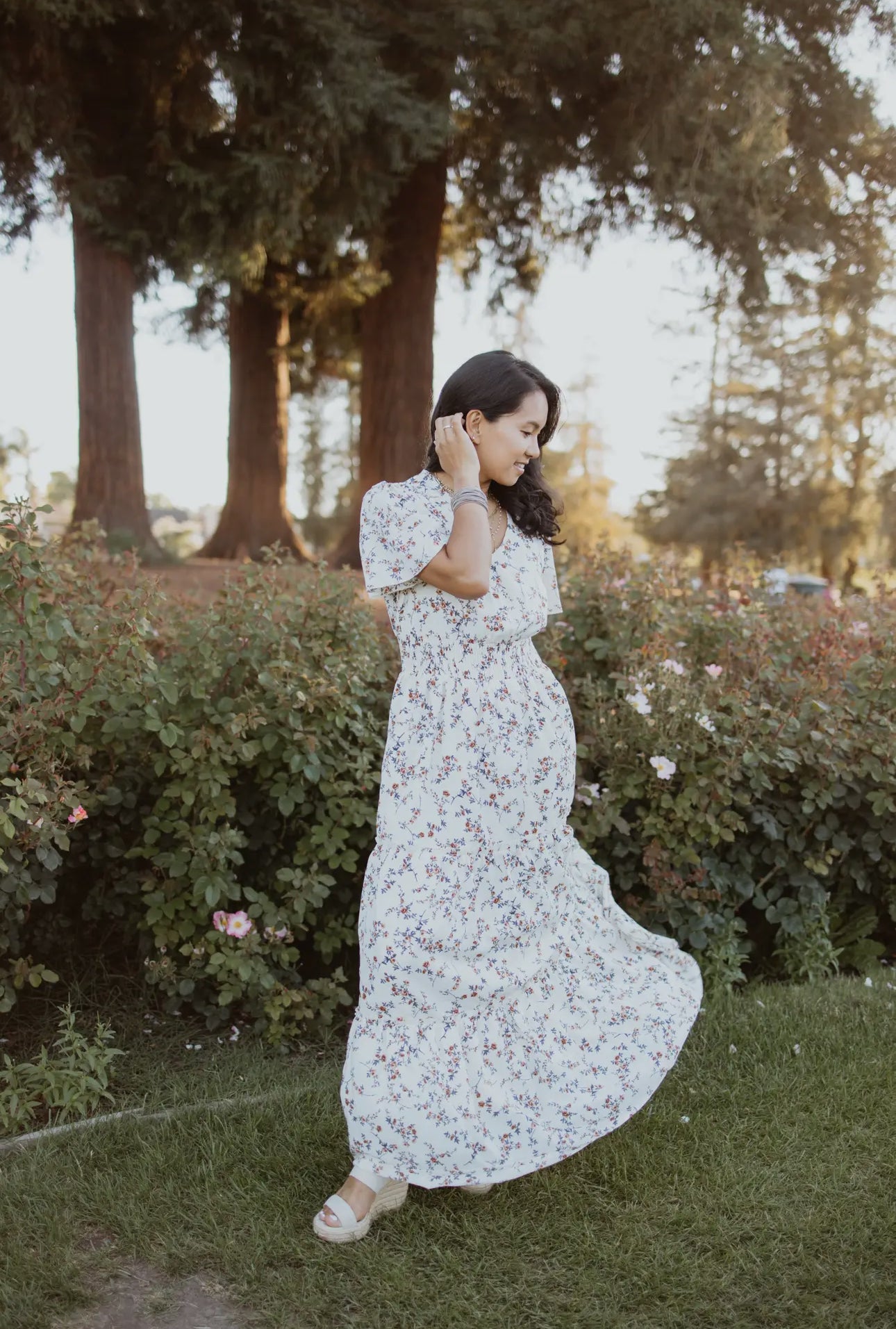 Michaela Floral Maxi Dress