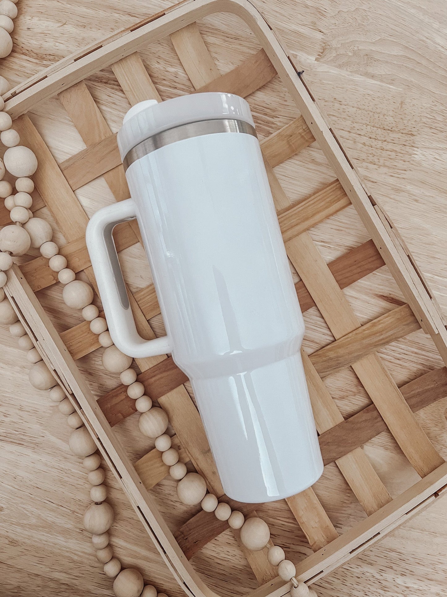 40oz Tumbler with Handle 2.0 Dupes - Emma K Designs