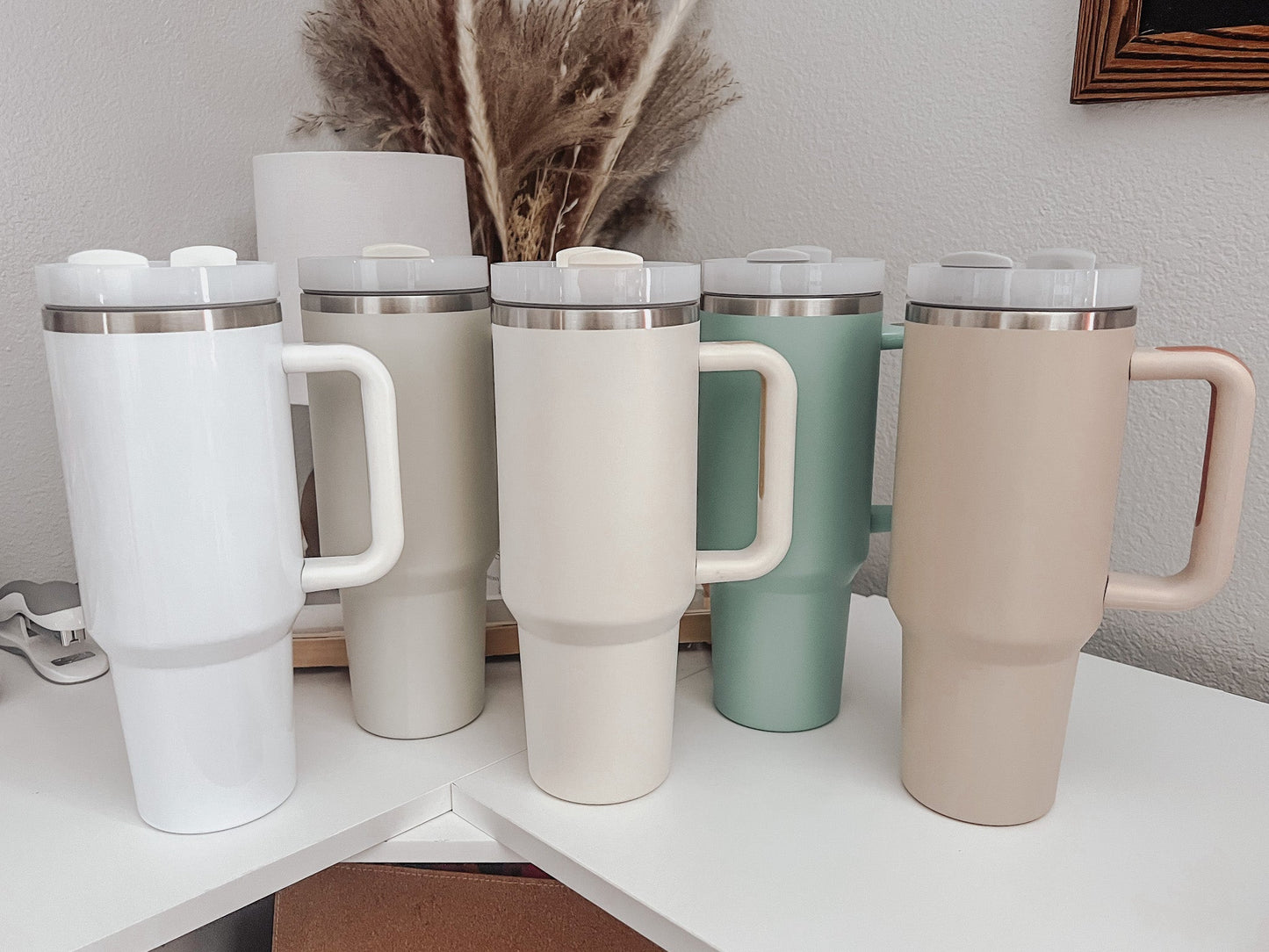 40oz Tumbler with Handle 2.0 Dupes - Emma K Designs