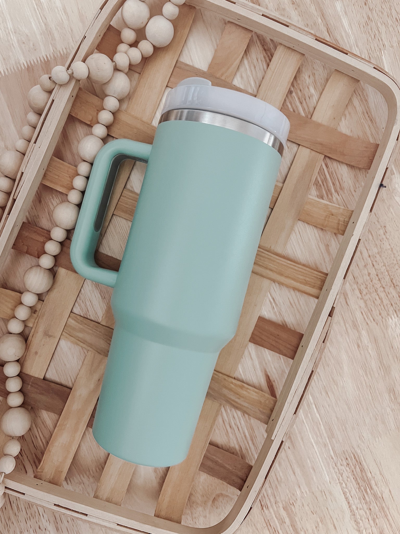 40oz Tumbler with Handle 2.0 Dupes - Emma K Designs