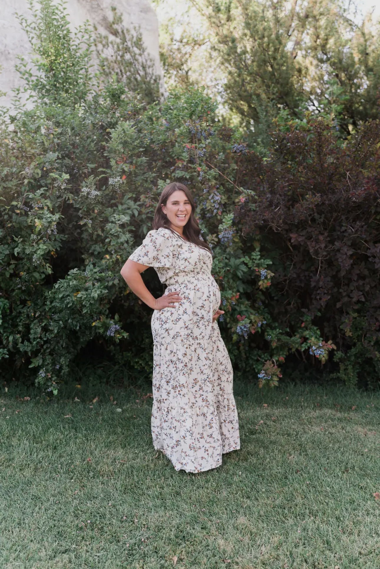 Michaela Floral Maxi Dress