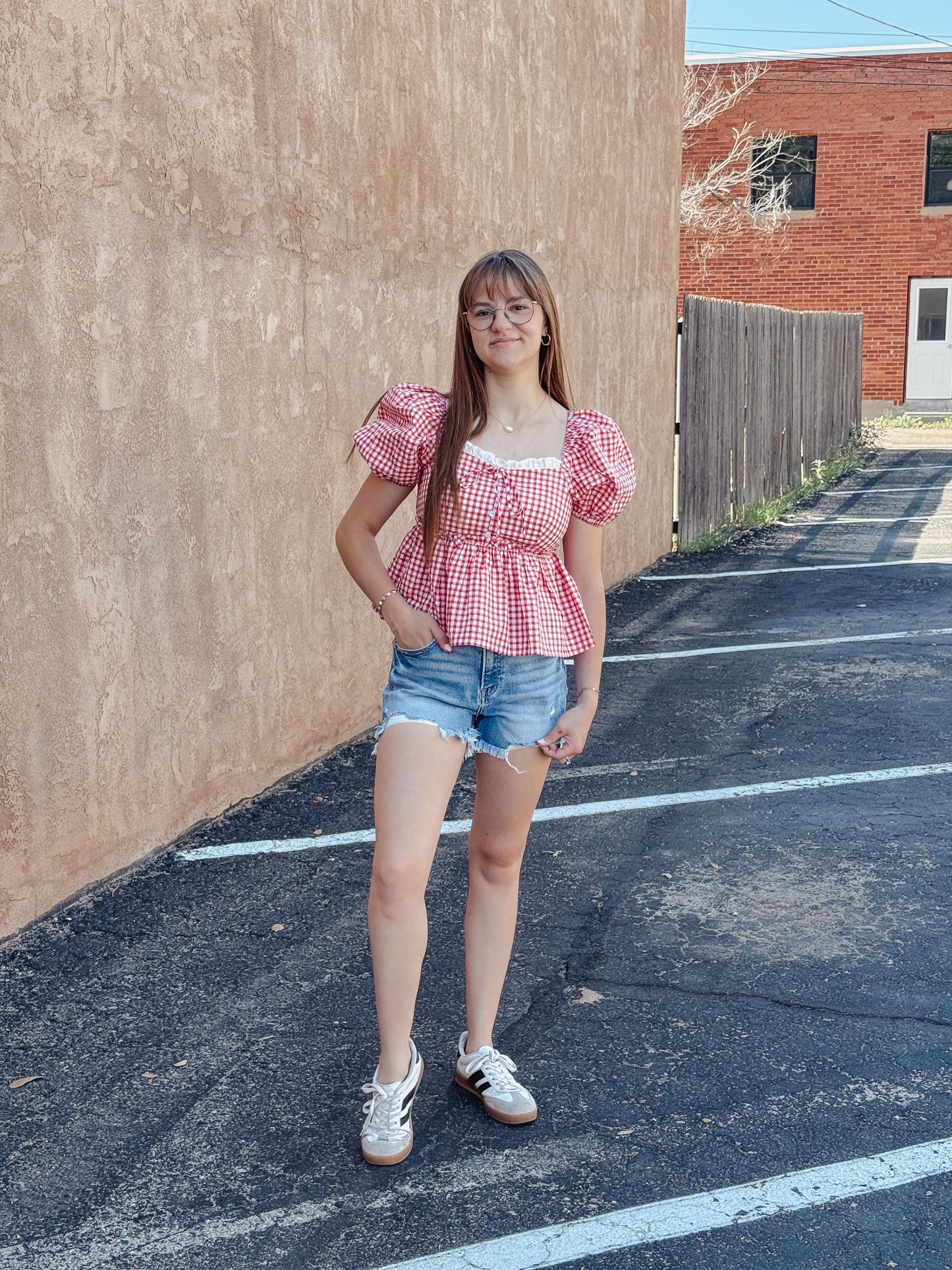 The Scarlett Peplum Top