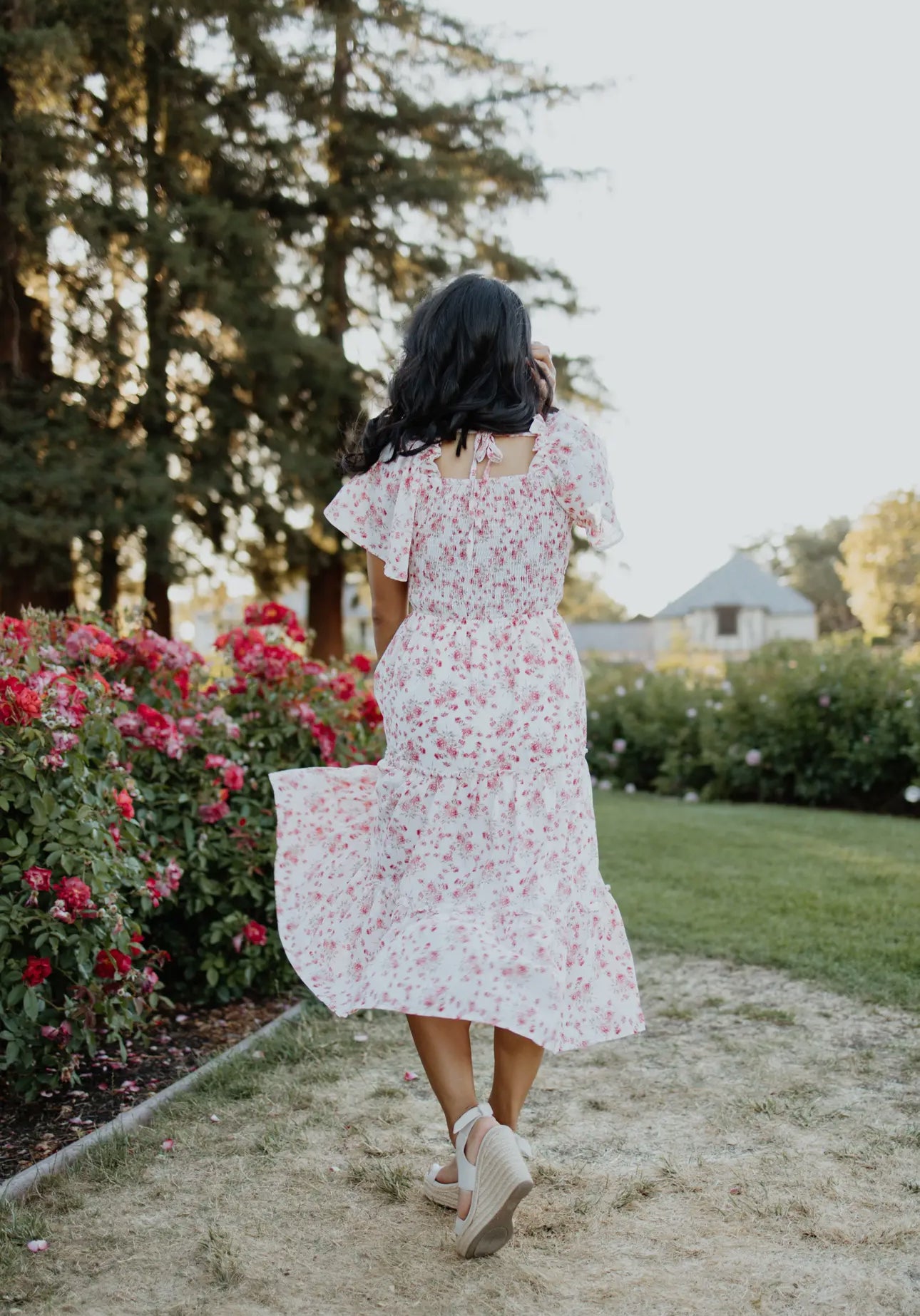 Oana Floral Midi Dress