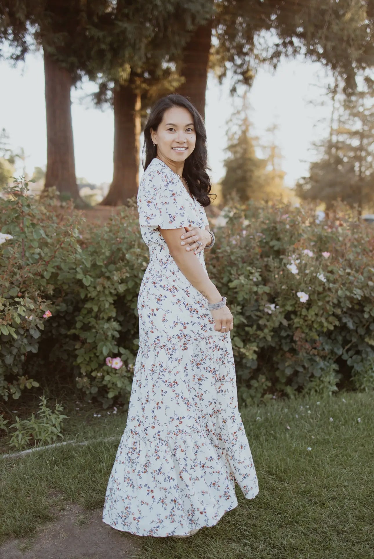 Michaela Floral Maxi Dress