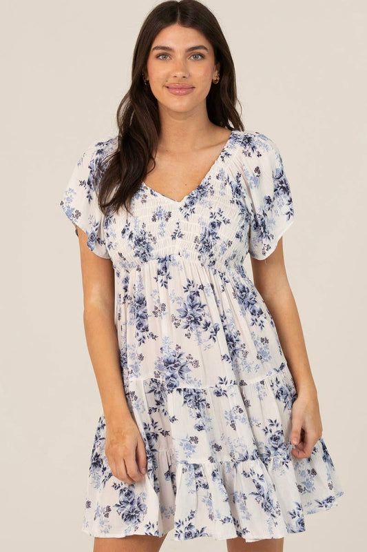 Bluebell Bloom Babydoll Dress