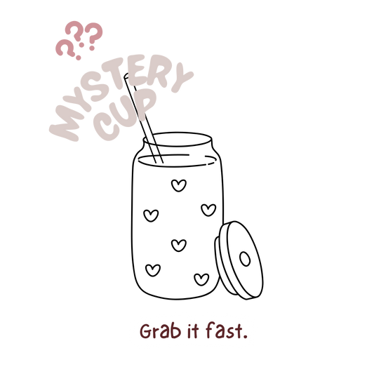 Mystery Glass Cup 16oz