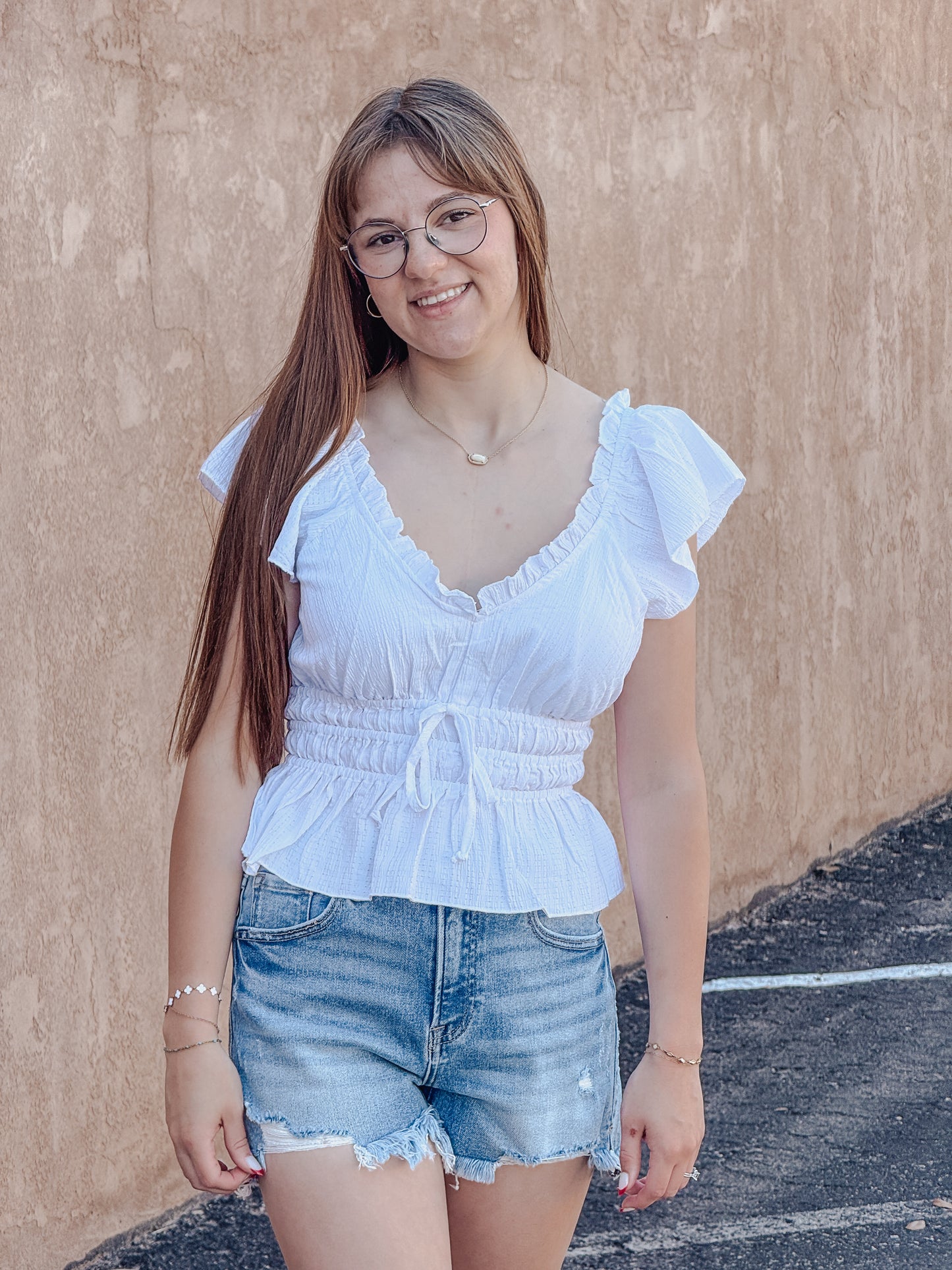 The Wanda Ruffle Blouse