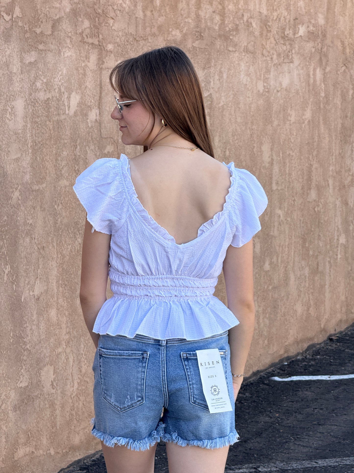 The Wanda Ruffle Blouse