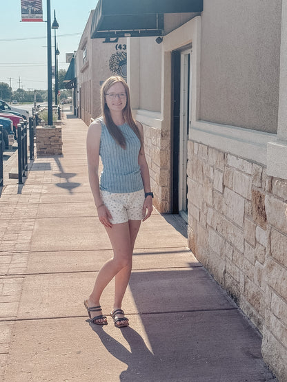 The Brielle Ribbed Tank