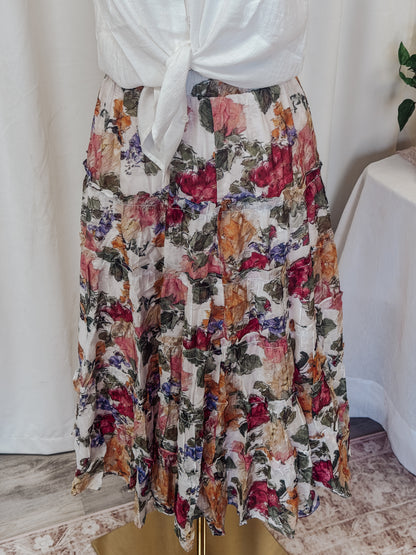 Maura Floral Skirt