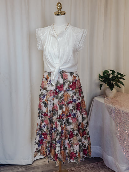 Maura Floral Skirt