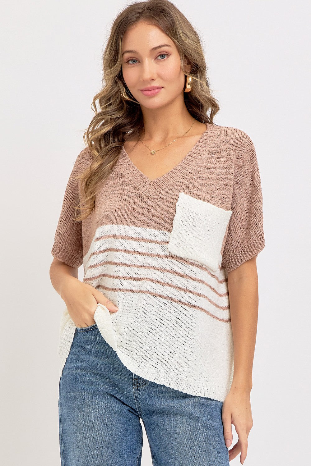 The Briar Colorblock Knit