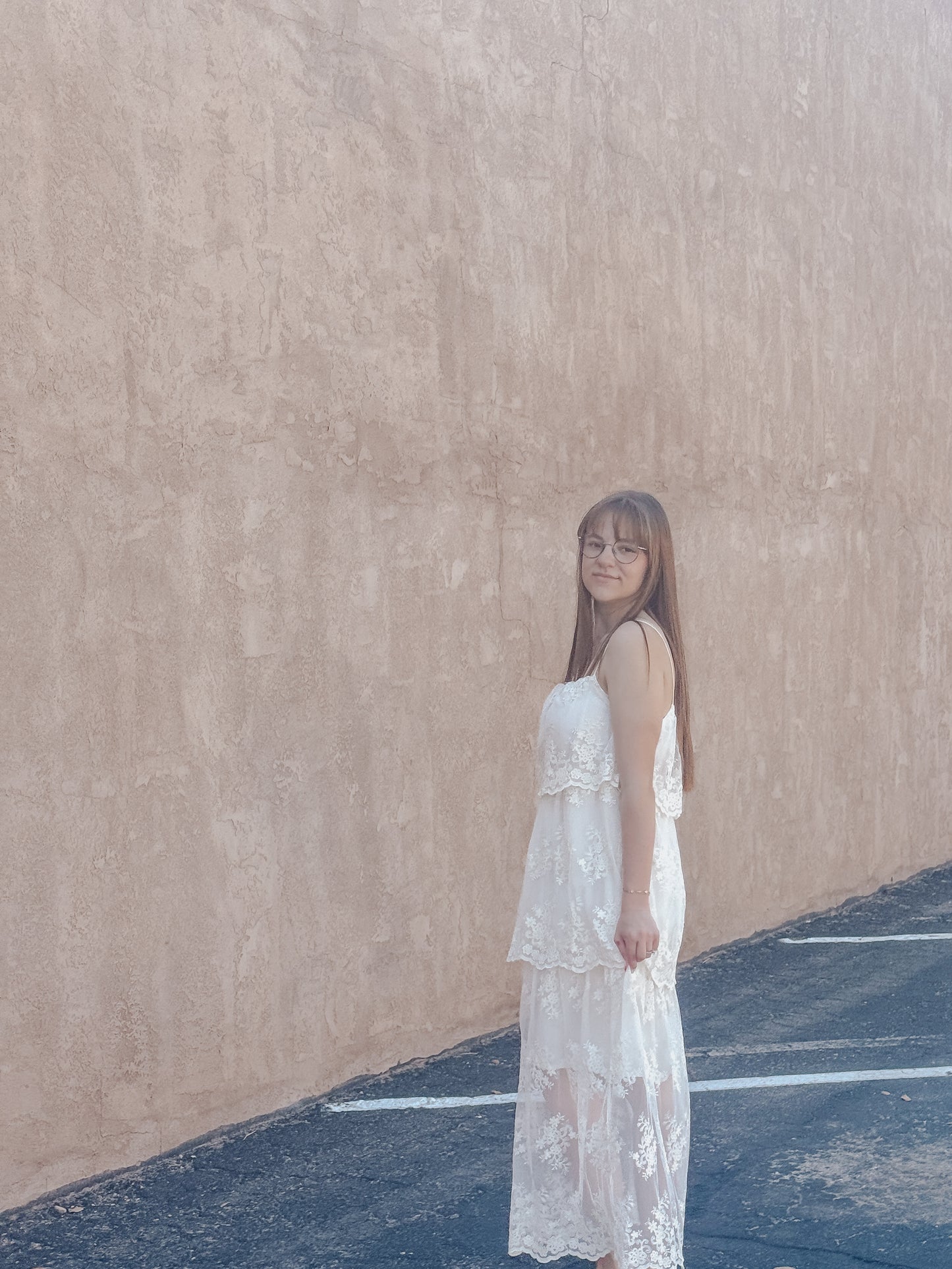The Evangeline Lace Maxi Dress