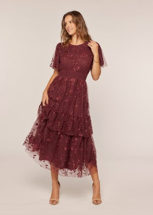 The Maren Lace Midi Dress
