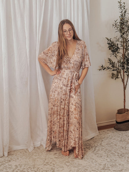The Rosalie Floral Maxi Dress