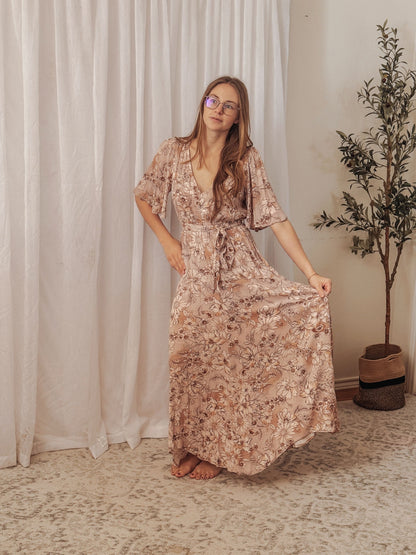 The Rosalie Floral Maxi Dress