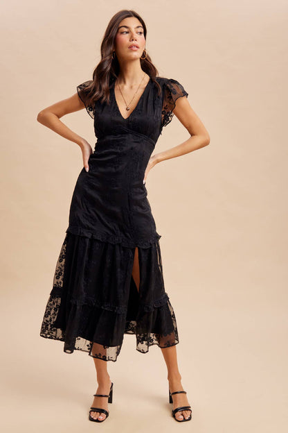 The Midnight Lace Romance Dress