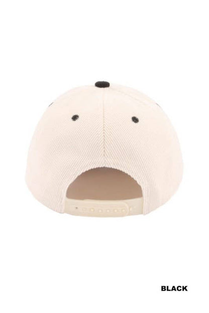 Expensive & Difficult Two-tone Corduroy Cap