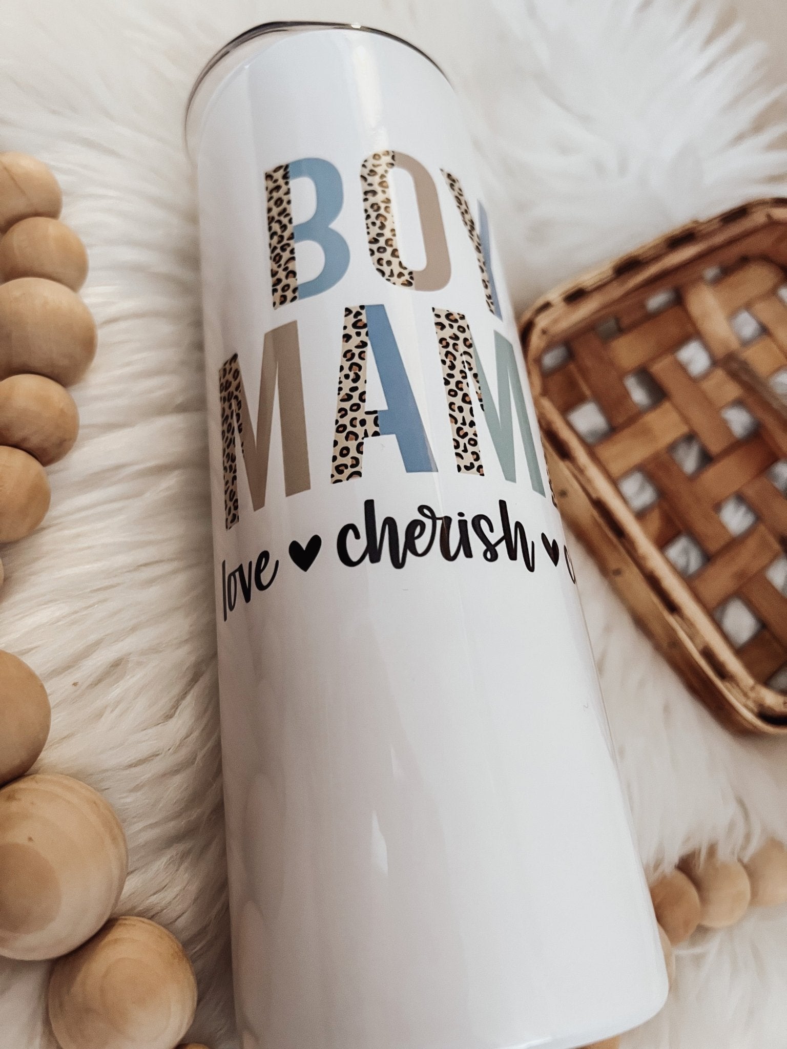 Boy Mama 20oz Skinny Tumbler - Emma K Designs