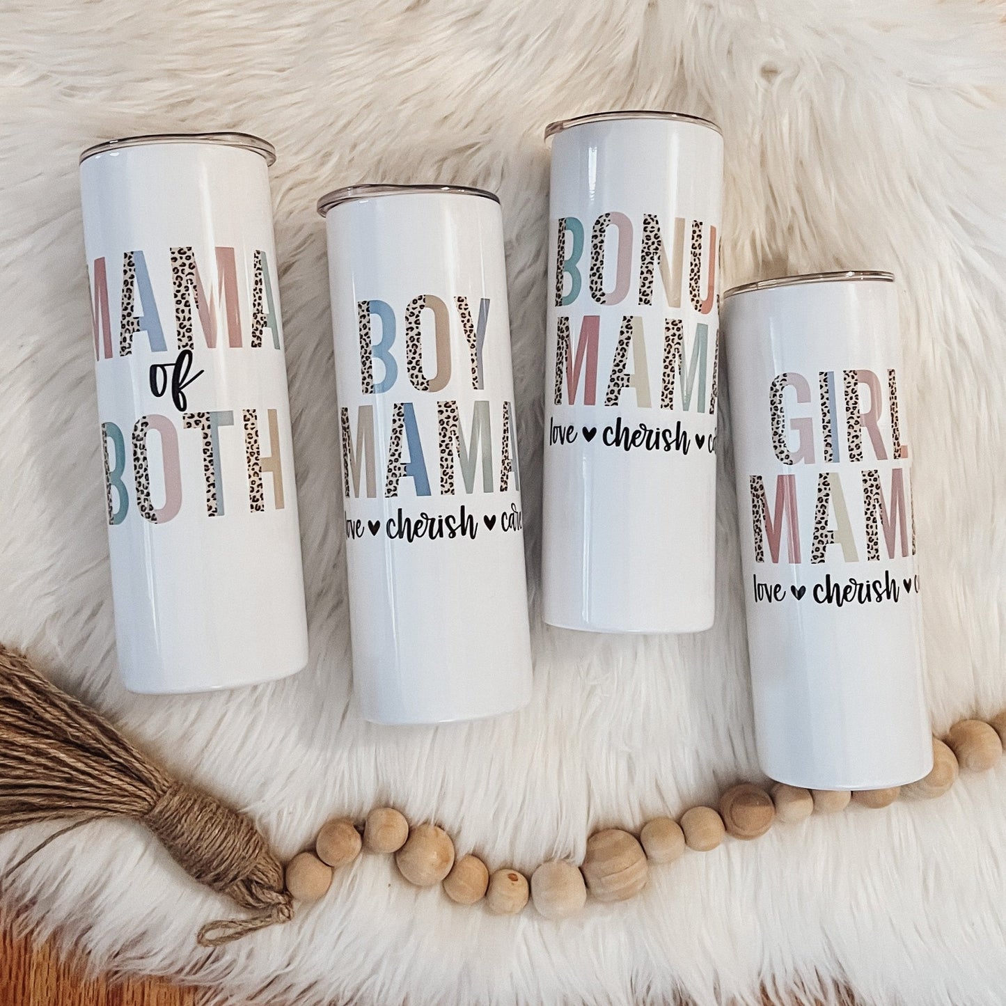 Mama of Both 20oz Skinny Tumbler - Emma K Designs