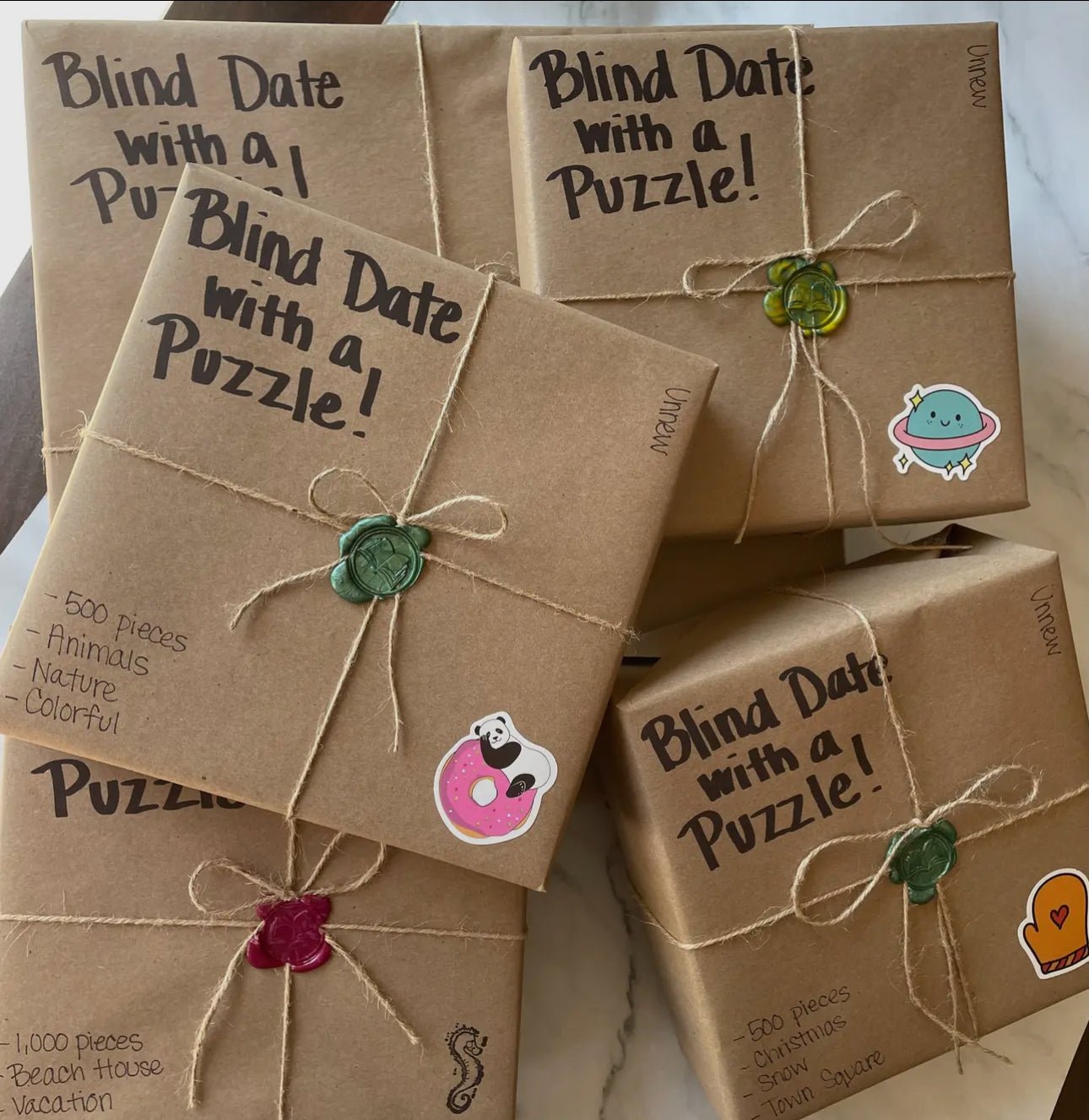 Pre - Order Blind Date With a Puzzle - Emma K Designs