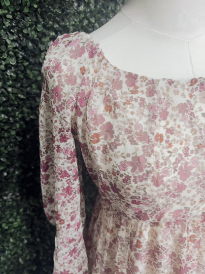 Victoria Chiffon Maxi Dress