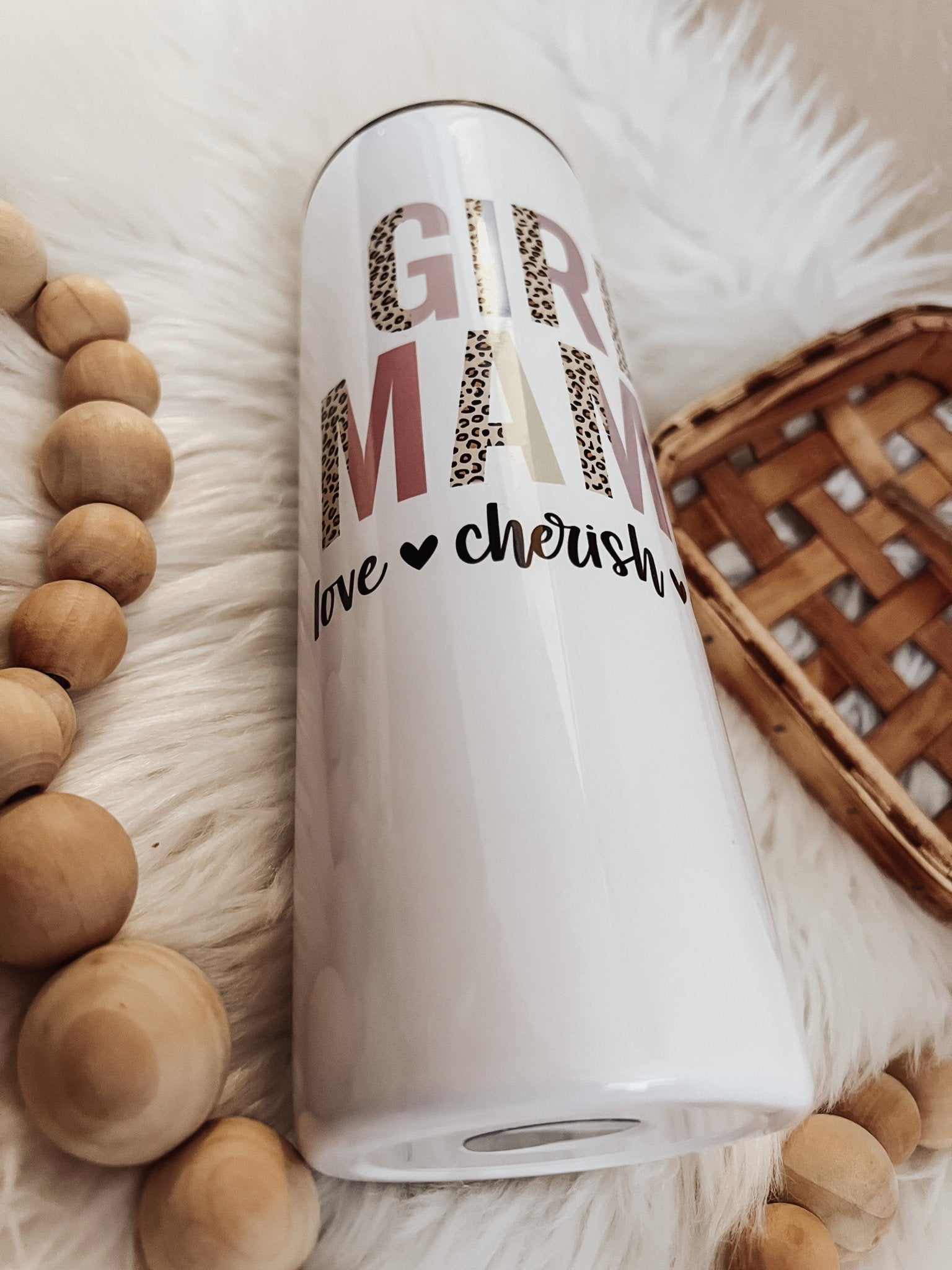 Girl Mama 20oz Skinny Tumbler - Emma K Designs